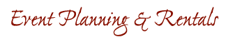 Pittsburgh Event Planning and Rentals by Ladyfingers, Pittsburgh PA